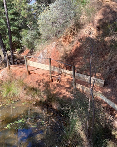 Lake Sambell Walking Track Maintenance March 2021