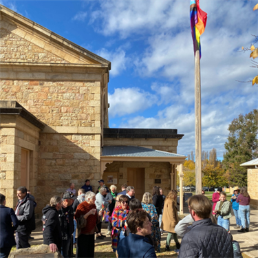 A large crowd joined the celebrations