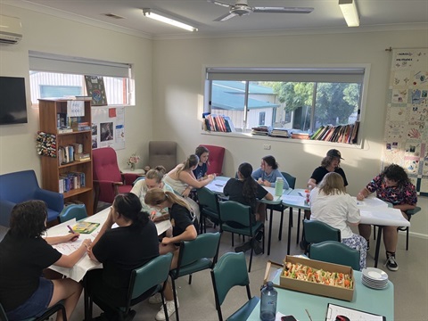 Indigo Future Proof members working together on a project